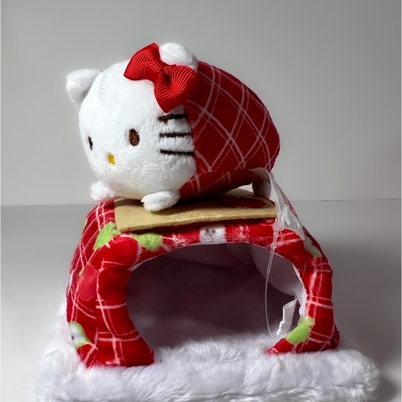 Hello Kitty & Cat House Plush • Sanrio 2 Piece Set • New - Picture 2 of 12